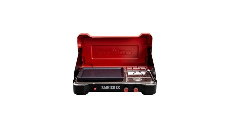 Camp Chef Rainier 2X Two Burner Griddle & Stove Combo