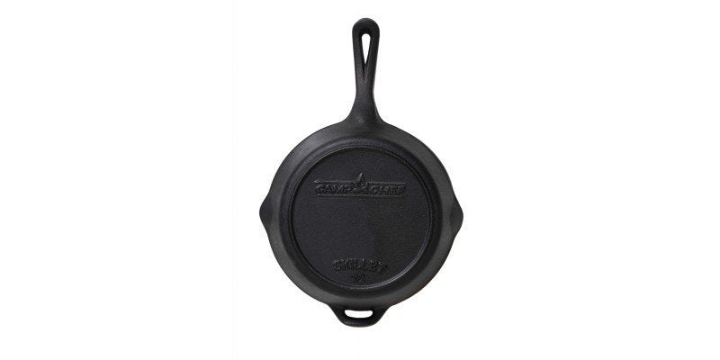 12" Cast Iron Skillet with Ribs - SK12R